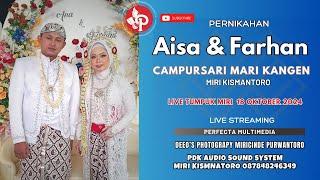 CAMPURSARI MARI KANGEN || LIVE PERNIKAHAN AISA & FARHAN - MIRI KISMANTORO || PDK AUDIO