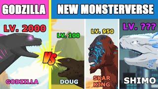 Godzilla vs All New Monsterverse Kaiju Level Challenge | Kaiju Animation