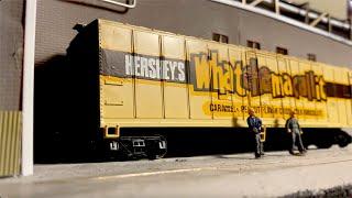 I built a Miniature Hershey Chocolate Factory for my Layout