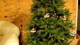 Как я украсила нвогоднюю ёлку/How I decorate my Christmas-tree