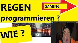 Spiele-Programmieren -  Wie programmiert man Regen ? Klassenarbeit v. 06.01.2025