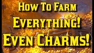 Best Places to farm CHARMS, Gear, and MORE GOLD that Unrecorded History as well as Rift vs Hunts?