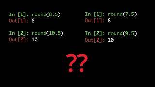 Python Oddities: did you know THIS about the round() function? #python #programming