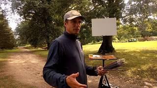 Plein Air Landscape Painting Demo