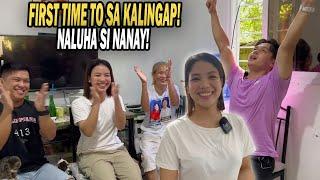 MAY GOOD NEWS TAYO KINA JOY! FIRST TIME TO SA KALINGAP! NAIYAK SI NANAY!