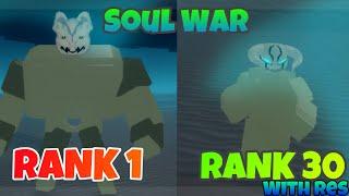 Soul War Rank 1-30 Hollow Progression With Res