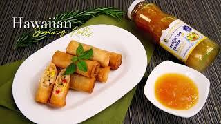 Hawaiian Spring Rolls by Maepranom