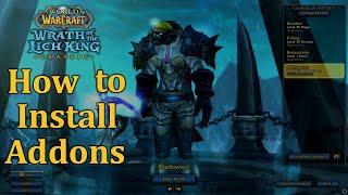 How to Install WoW Addons - Wotlk Classic