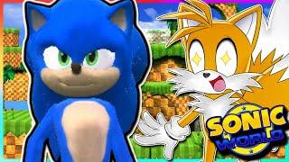 MOVIE SONIC!! | Tails Plays Sonic World Mods