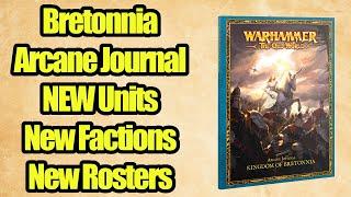 Bretonnia Arcane Journal - New Rules, Units, Factions & Rosters - Warhammer The Old World