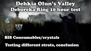 BDO | Deboreka Ring 10 hour grind tests - Dehkia Oluns