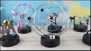 Rotation Perpetual Motion Swing Celestial Globe Newton Pendulum Model Kinetic Orbital Revolving