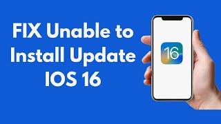 iOS 16 : FIX Unable to Install Update iOS 16 - An Error Occurred While Installing iOS 16