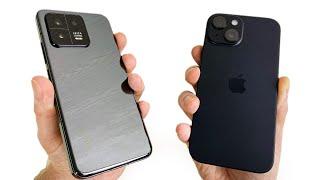 ЧТО ВЫБРАТЬ? iPhone 15 или Xiaomi 13? КАКОЙ ФЛАГМАН ЛУЧШЕ?