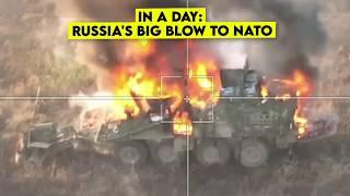 Massive Destruction of NATO Equipment and Infantry AFU in 24 Hours