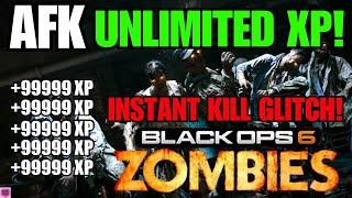 BO6 GLITCH - NEW INSTANT KILL GODMODE GLITCH! UNLIMITED XP GLITCH (AFK to ROUND 100 in BO6 ZOMBIES!)