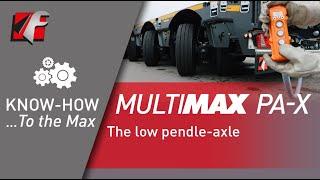 Faymonville MultiMAX PA-X - the low pendle-axle