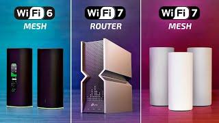 Wi-Fi 7 vs 6e | САМЫЙ быстрый роутер 2024 | Обзор, сравнение и тесты TP-Link, Linksys, AmpliFi Alien