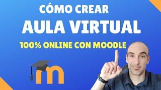  Crear un Aula Virtual MOODLE - Online - (2023) Paso a Paso, Desde Cero - COMPLETO