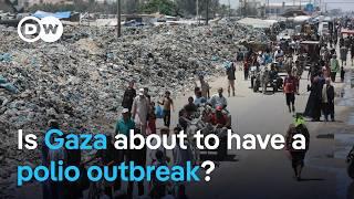 Gaza: WHO warns of potential polio outbreak | DW News