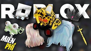 Roblox Cách lấy miễn phí 7 item UGC Limited Free Dominus + Tóc nữ