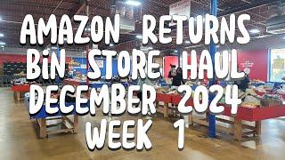 Amazon Returns/Bin Store Haul - Dec 2024 Week 1