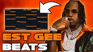 How To Make HARD TRAP BEATS FOR EST GEE FROM SCRATCH | FL STUDIO TUTORIAL