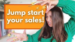 SLOW ETSY SALES? Here's what to do about it!