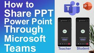 How to share PowerPoint through Microsoft Teams