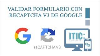 reCAPTCHA v3 Integración PHP