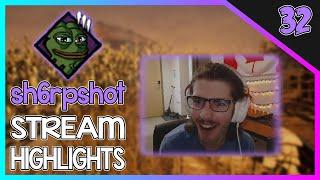 sh6rpshot STREAM HIGHLIGHTS #32 - BANNED ON DBD? KILLER GAMES, RAGE & More!