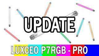 UPDATE: LUXCEO P7RGB (PRO Version!) mit Bluetooth APP