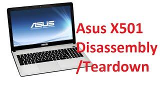 Asus X501a Laptop Disassembly / Teardown