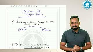 FR Amedments | ICAI New Study Material | May'25 | CA. Jai Chawla