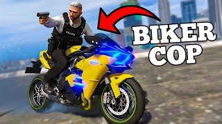 High Speed SuperBike Cop In GTA 5 RP