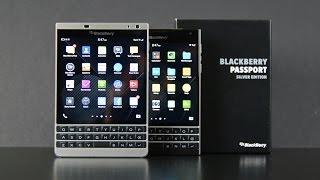 Blackberry Passport Silver Edition: Unboxing & Comparison