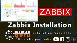 #zabbix server installation in hindi #free network & server monitoring tool.(Hindi)