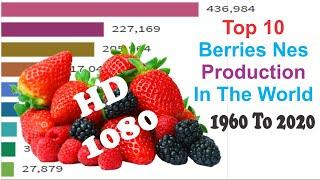 Top 10 Largest Country "Berries" Productions Berries Nes Gooseberry In The World