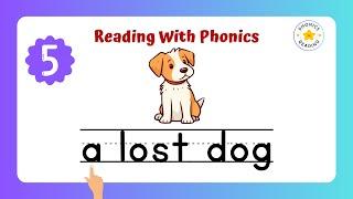 Reading with Phonics | Lesson 5 | @phonics_reading