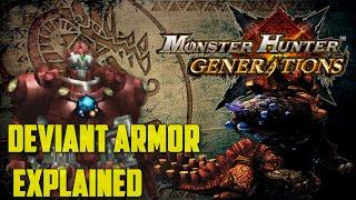 MHGen Deviant Armor and Weapons Explained