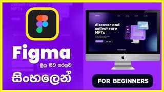 Figma tutorial for Beginners: UI/UX designing for beginners (Website from Start to Finish )(Sinhala)