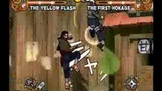 Naruto Ultimate Ninja 3 - 4th Hokage vs 1st Hokage