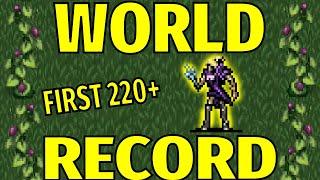 First level 220+ WORLD RECORD Run! Mad Forest Record Run on Vampire Survivors