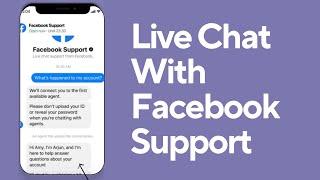 How To Live Chat With Facebook Support in 2024