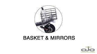 How to Attach the OjO's Basket & Mirrors