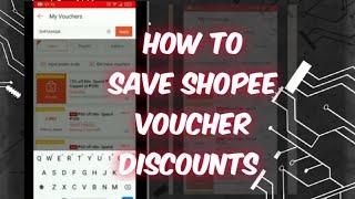 How to Save Shopee Voucher Discounts + Free Code : LIMITED  offer Only!!