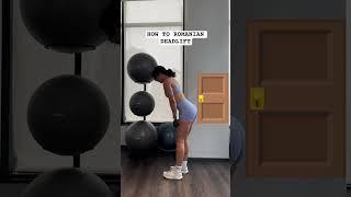 HOW TO ROMANIAN DEADLIFT WITH NO LOWER BACK PAIN