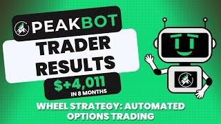 PeakBot Results: Inside Look at a Live PeakBot Account - Automated Trade Execution