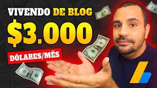 COMO Ganhar Dinheiro Com BLOG | Guia completo do INICIANTE AO AVANÇADO