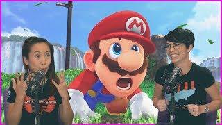 Super Mario Odyssey Trailer Reaction | ZOMG | Pamela Horton, Zac Eubank, Malika Lim